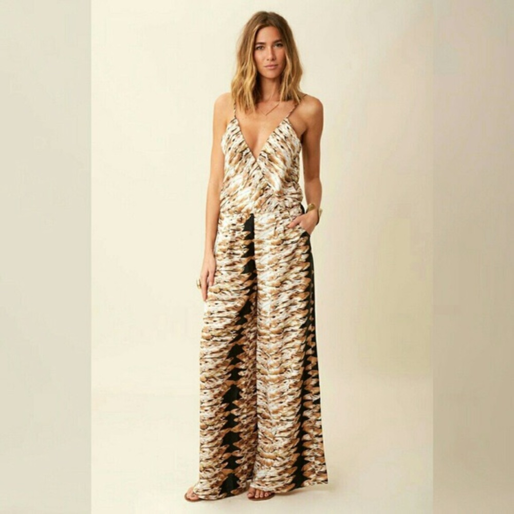 Flynn Skye Wrap Jumpsuit